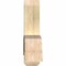 Ekena Millwork Bellingham Rough Sawn Timber Gable Bracket, Douglas Fir, 60"W x 22"H x 6"D x 6"F, 9/12 Pitch GBW060X22X0606BEL00RDF - alternate 3
